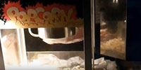 Bubba's Popcorn for outdoor movies